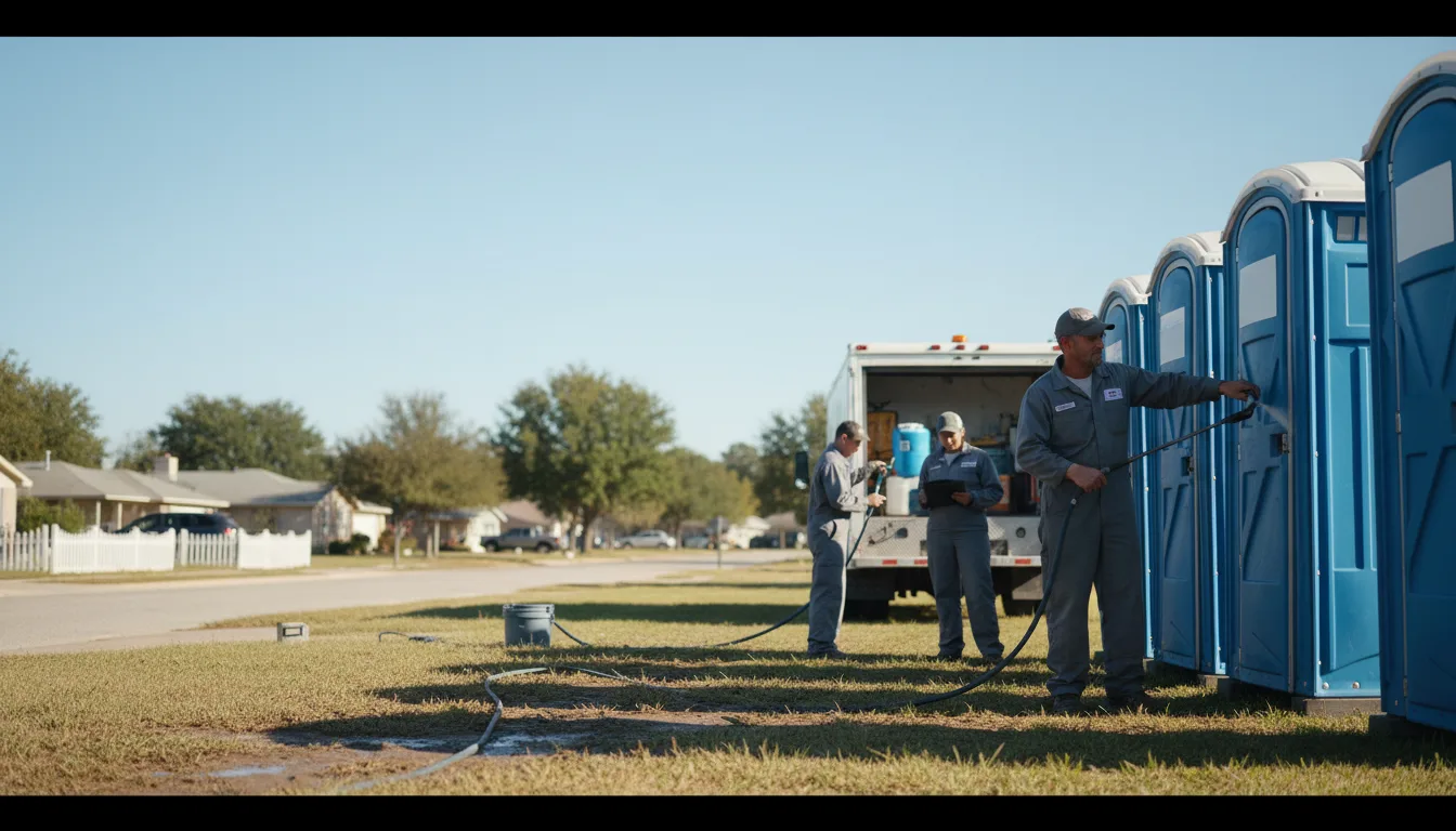 Long-Term Portable Toilet Rental in Pike Road, AL near me